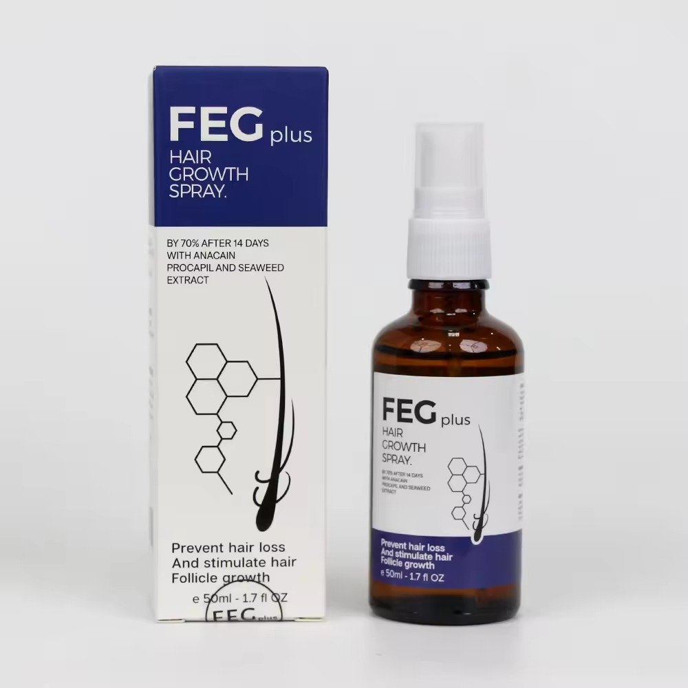 FEG Plus Hair Growth Spray – Stimulate Follicles, Reduce Hair Fall, and Encourage Thicker, Healthier Growth 60ML - Image 5