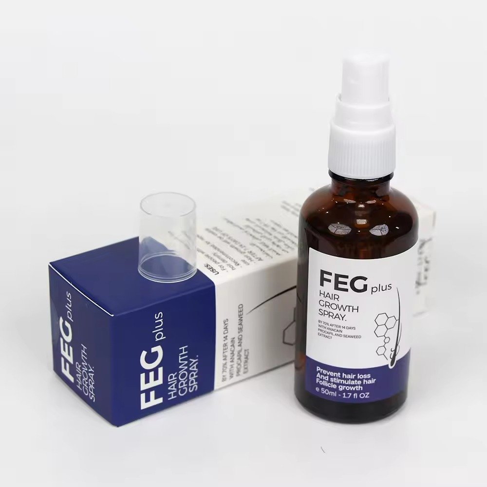 FEG Plus Hair Growth Spray – Stimulate Follicles, Reduce Hair Fall, and Encourage Thicker, Healthier Growth 60ML - Image 3