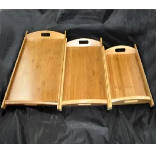 Large Wooden Serving Tray – Strong, Stylish, and Perfect for Serving Food, Drinks, and Decorating Your Home - Image 2