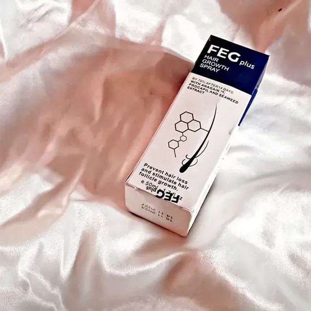 FEG Plus Hair Growth Spray – Stimulate Follicles, Reduce Hair Fall, and Encourage Thicker, Healthier Growth 60ML