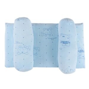 Soft Head Shaping Newborn Pillow for Flat Head Prevention, Breathable & Portable Infant Cushion - Baby Head Shaping Pillow - Adjustable Newborn Baby Head Shaping Pillow ( Random Color & Design ) - Without Box