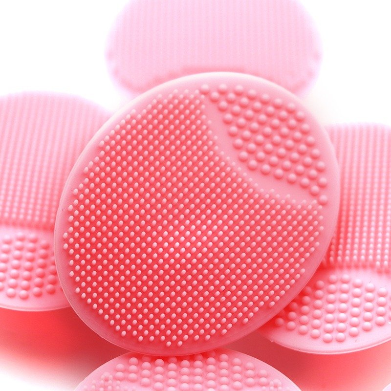Soft Silicone Face Cleansing Brush Pad – Gentle Facial Washing & Exfoliating Massage Tool for Deep Pore Cleansing | Blackhead Removal & Skin Care | Soft Silicone Face Massager - (Random Colors) - Image 5