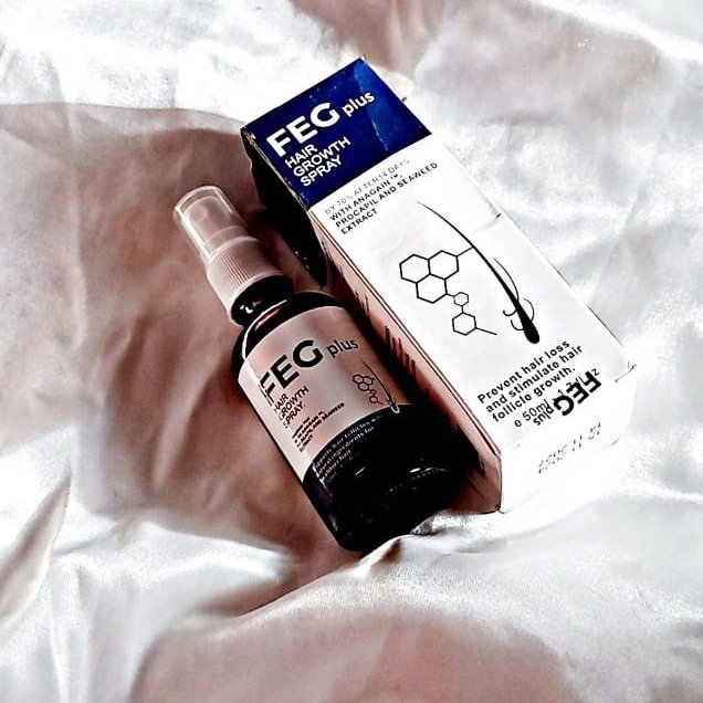 FEG Plus Hair Growth Spray – Stimulate Follicles, Reduce Hair Fall, and Encourage Thicker, Healthier Growth 60ML - Image 2