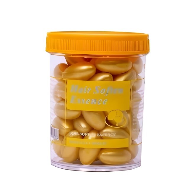 Hair Soften Essence Capsules – 60 Softgel Capsules for Nourishing, Hydrating & Softening Dry, Damaged & Frizzy Hair – Oil-Based Formula for Shine - Image 2